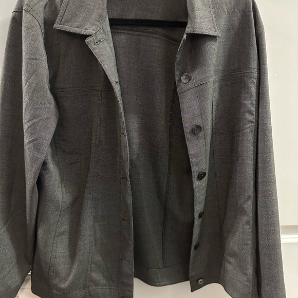 CHICO DESIGN charcoal grey Fall/Spring Versatile Lightweight Jacket size 1 - Picture 2 of 10